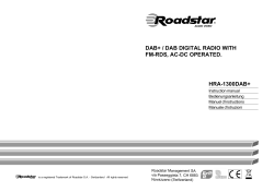 hra-1300dab+ dab+ / dab digital radio with fm-rds, ac