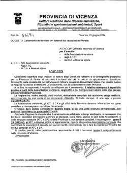 Comunicazione censimento