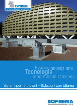 Sistemi per tetti piani Bitume (PDF)