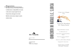 qua il programma... - Portale IC Santa Lucia
