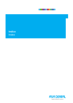 Indice Index - ASA Dental