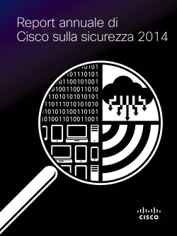 Report annuale di Cisco sulla sicurezza 2014
