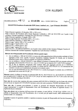 (toner, tamburi, ecc..) per il biennio 2014/2015.