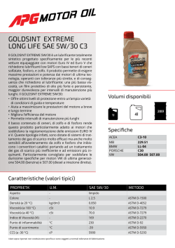 GOLDSINT EXTREME LONG LIFE SAE 5W/30 C3 - APG