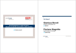Ecco le slide presentate