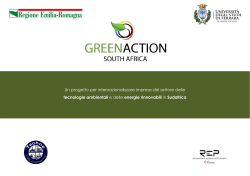 Diapositiva 1 - Green Action in South Africa