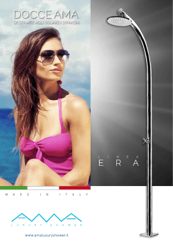 Scheda Tecnica Hera - Ama Luxury Shower