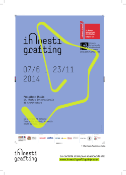 Innesti/grafting - La Direzione generale per il paesaggio, le belle arti
