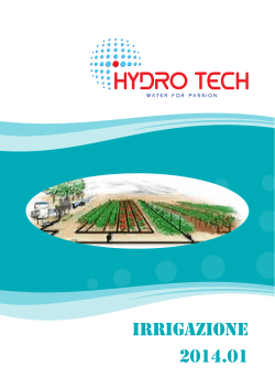 Listino Irrigazione 2014