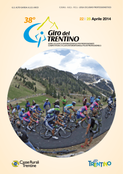 Book ufficiale - Giro del Trentino