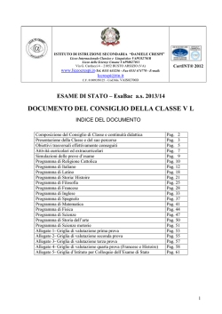 Doc. 15 maggio 2014 VL ESABAC