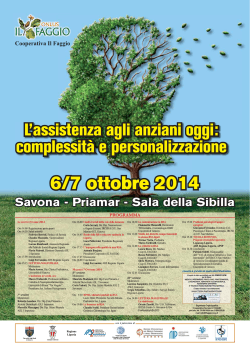 Programma convegno - Legacoop Liguria