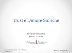 Intervento Dottoressa Barbara Franceschini