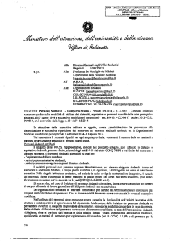 Contratto - Treviso – Ufficio scolastico territoriale