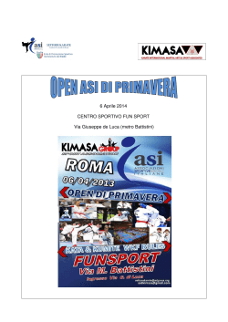 PROGRAMMA DELLA GIORNATA 6 APRILE definitivo