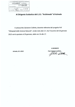 Olimpiadi delle Scienze Naturali