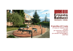 Il giardino di Urania - Ernesto Balducci di Pontassieve