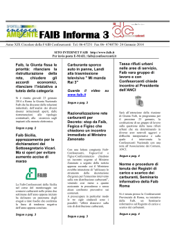 N°03 24 gennaio 2014 - Confesercenti Umbria