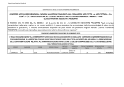 Elenco n.31 - Università degli Studi di Napoli Federico II