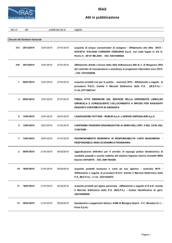 IRAS Atti in pubblicazione