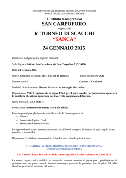 Il C - Circolo Scacchi Citt&agrave; di Como