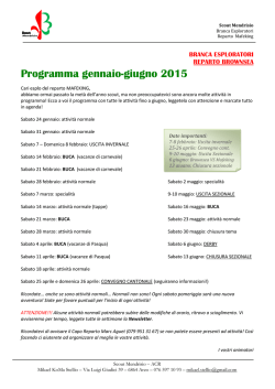 ESPLORATORI - Reparo Brownsea - Programma