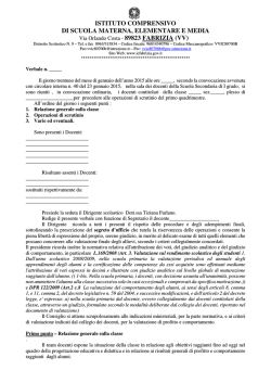 ISTITUTO COMPRENSIVO DI SCUOLA MATERNA