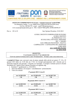 ISTITUTO COMPRENSIVO STATALE &ldquo;Antonio Genovesi