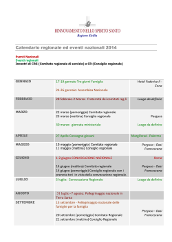 Agenda 2014 - RnS Sicilia