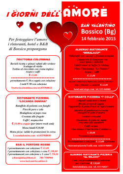 I gIORNI DELL'