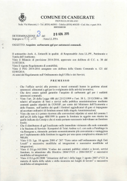il? &eacute;. COMUNE DI CANEGRATE