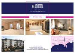 Il listino 2015 - Hotel Lido Seegarten