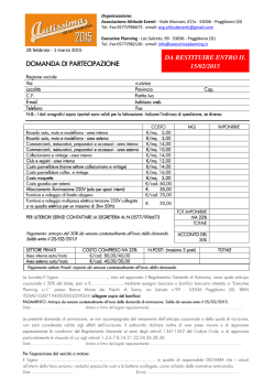 Partecipazione - Autissima Poggibonsi