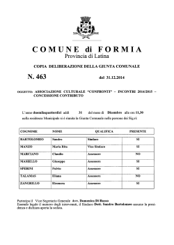 N. 463 - Comune di Formia