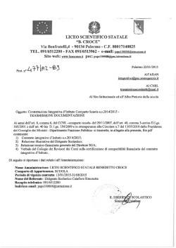 Download documento qui - Liceo B Croce