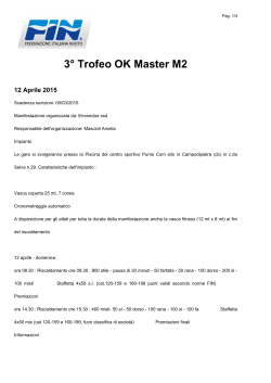 3° Trofeo OK Master M2