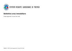 Bollettino area immobiliare - Istituto Vendite Giudiziarie Treviso