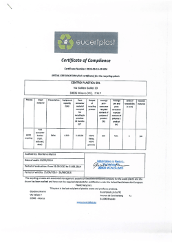 Certificate of Compliance