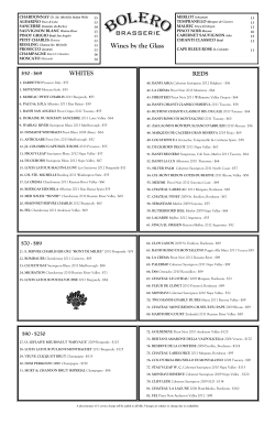 printable pdf - Bolero Brasserie