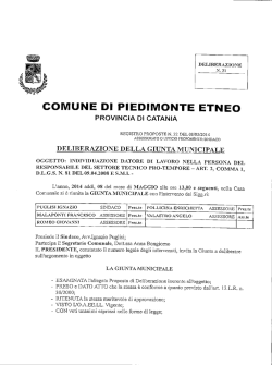 individuazione datore di lavoro nella persona responsabile del
