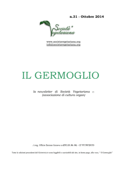 Il Germoglio - Ottobre 2014