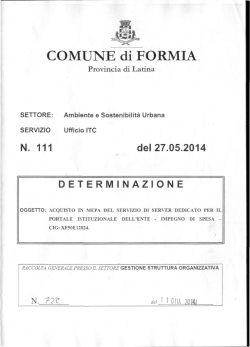 COMUNE di FORMIA