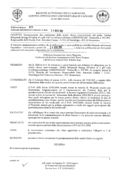 Deliberazione n. 85 del 24.01.2013