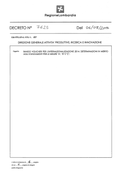 Decreto n. 7625 del 6 agosto 2014 (122 KB) PDF