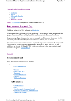 Italian Association of Aerobiology website