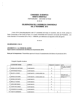 qui - Consorzio di Bonifica Veneto Orientale