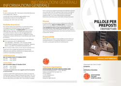 informazioni generali informazioni generali pillole per preposti