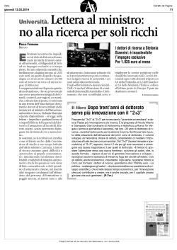 no alla ricerca per soli ricchi
