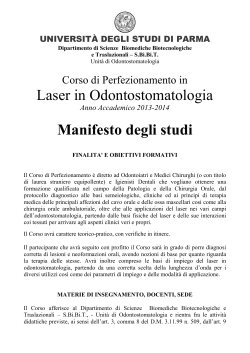 File locandina_1. - Università degli Studi di Parma