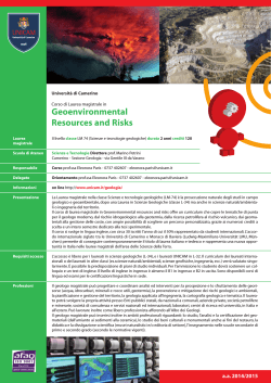 Geoenvironmental Resources and Risks